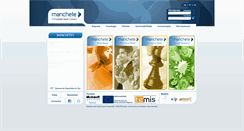 Desktop Screenshot of manchete.pt
